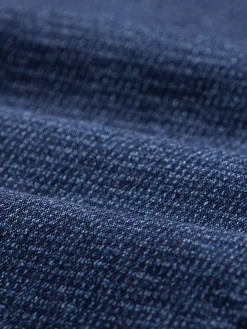 Wam Denim Vesten|Echten Slim Fit Hoodie Navy Vesten
