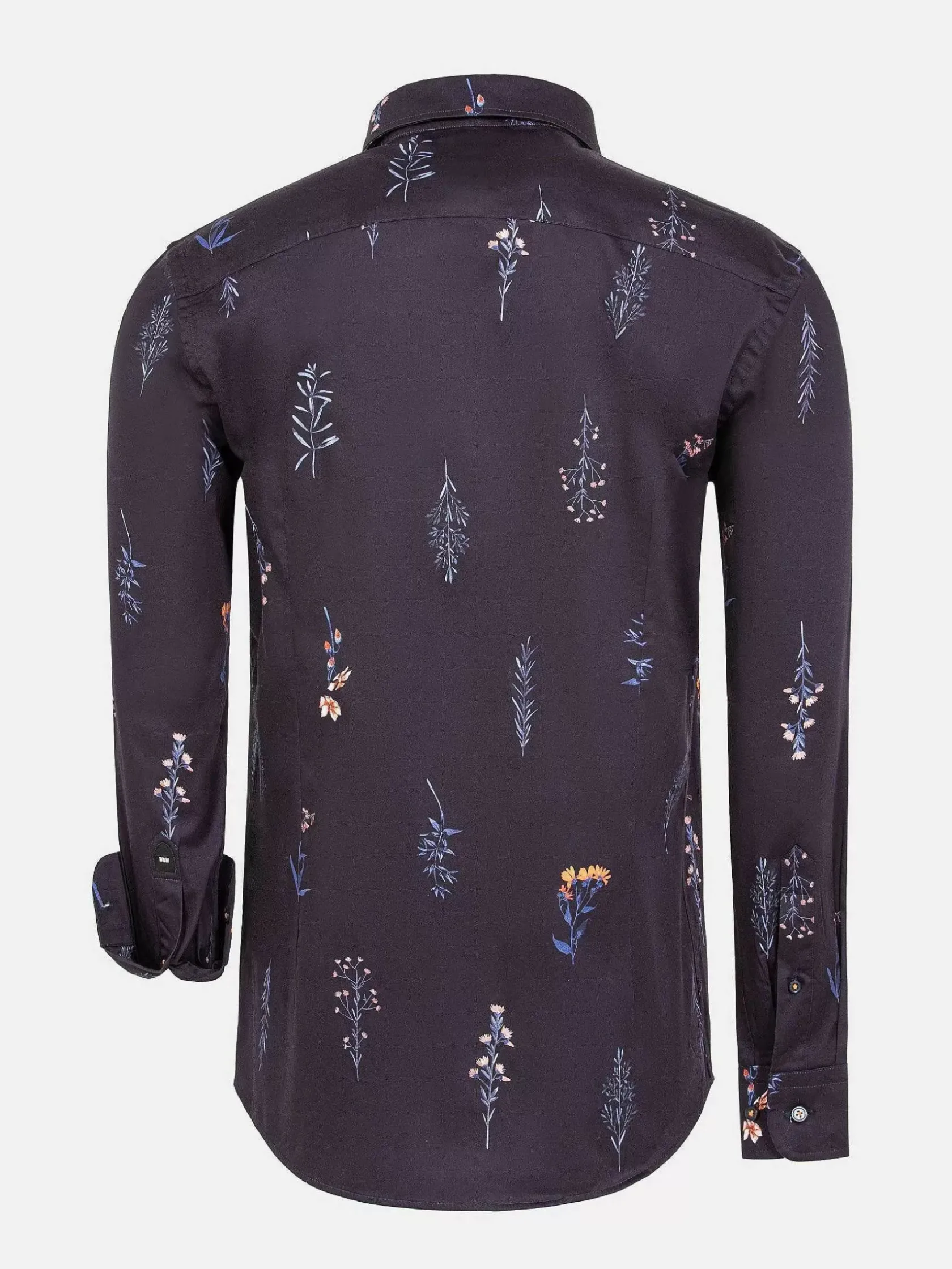 Wam Denim Overhemd Lange Mouwen|Equinox Floral Print Overhemd Lange Mouw