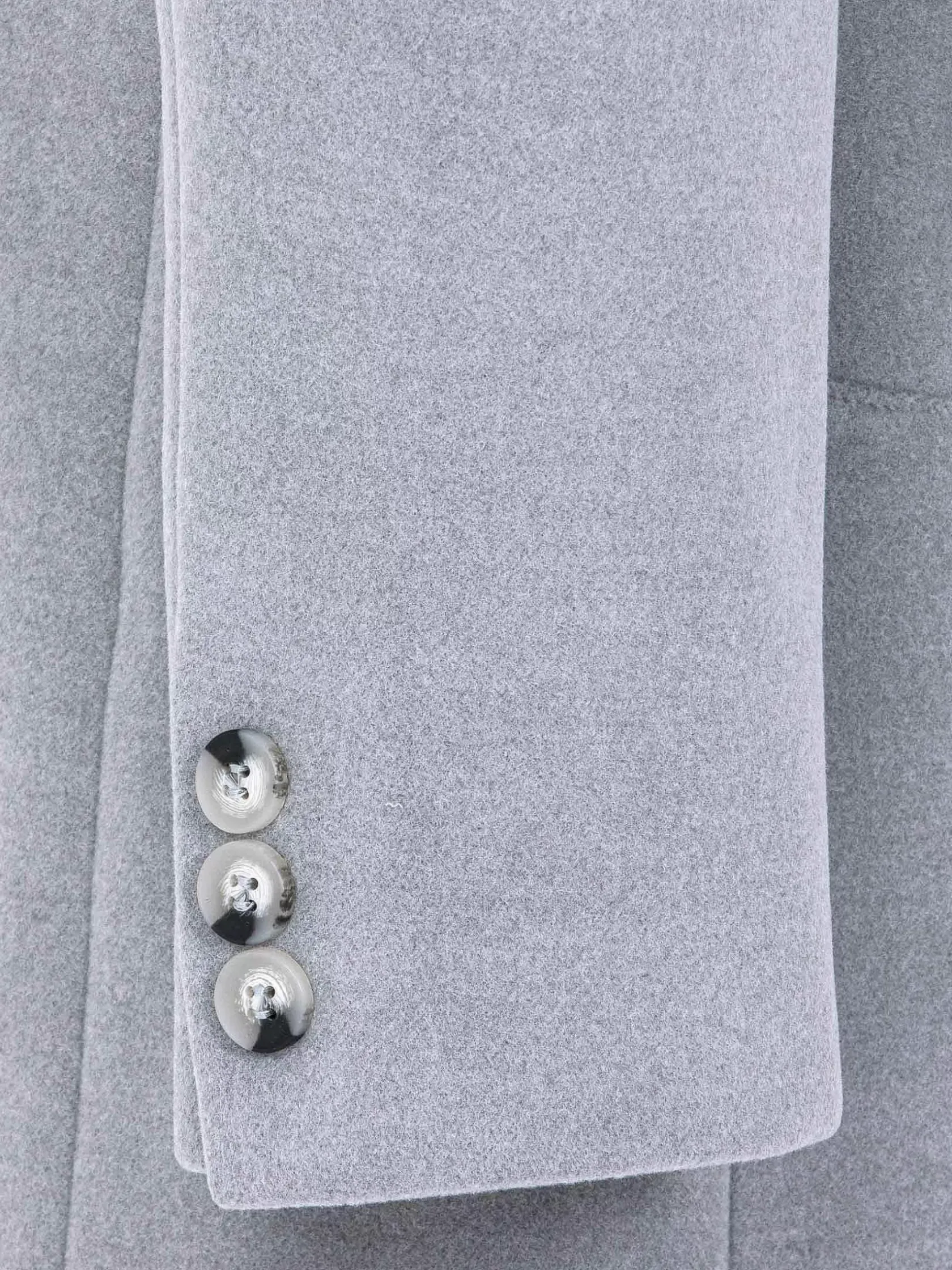 Wam Denim Manteljassen|Franklin Three Button Casual Grey Mantelassen