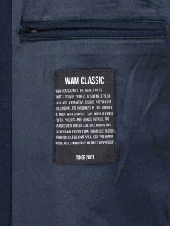Wam Denim Manteljassen|Franklin Widespread Notch Collar Dark Navy Manteljassen