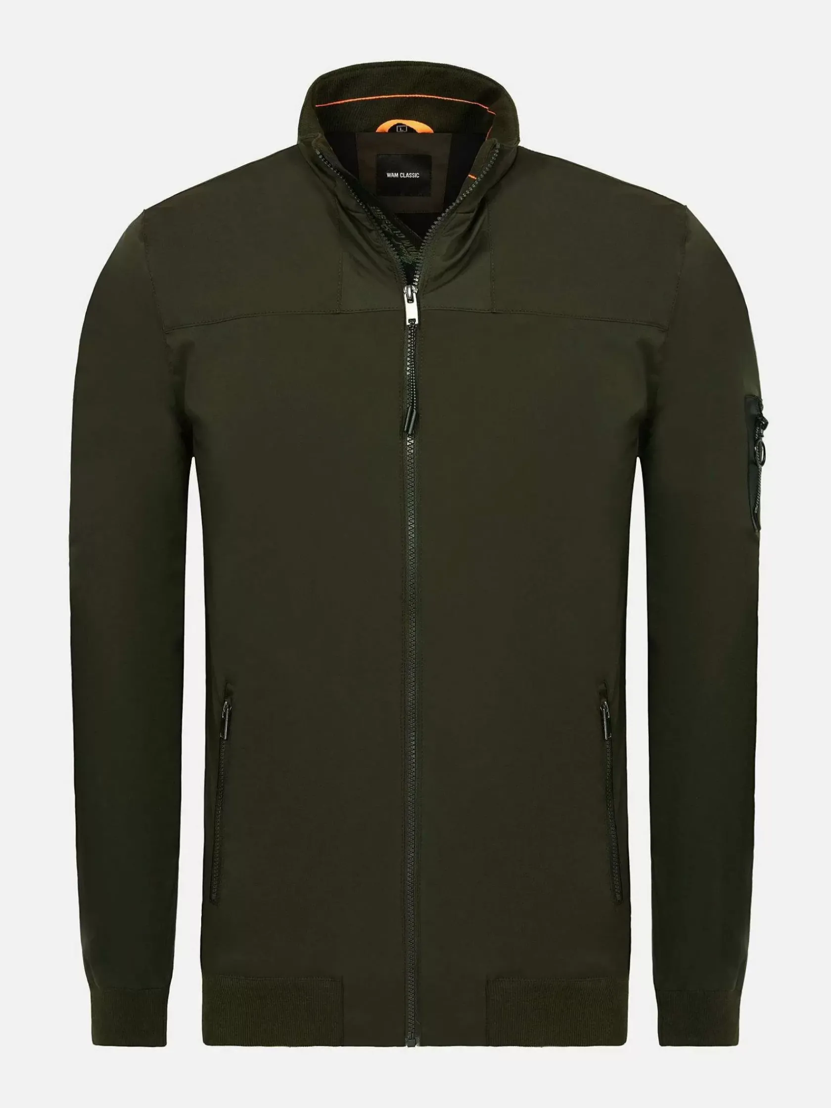 Wam Denim Zomerjassen|Gian Slim Fit Khaki Zomer Jassen