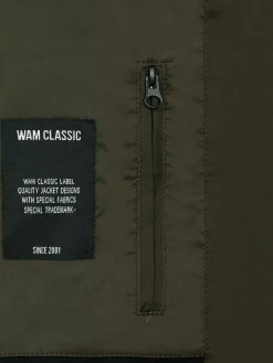 Wam Denim Zomerjassen|Gian Slim Fit Khaki Zomer Jassen