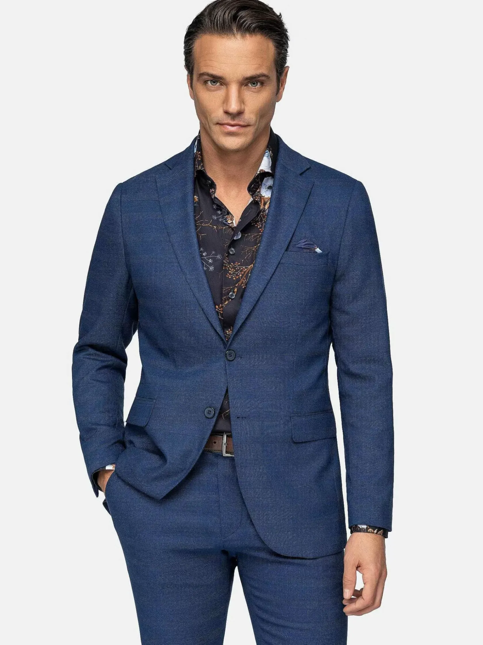 Wam Denim Colberts|Gimont Single Breasted Navy Colbert
