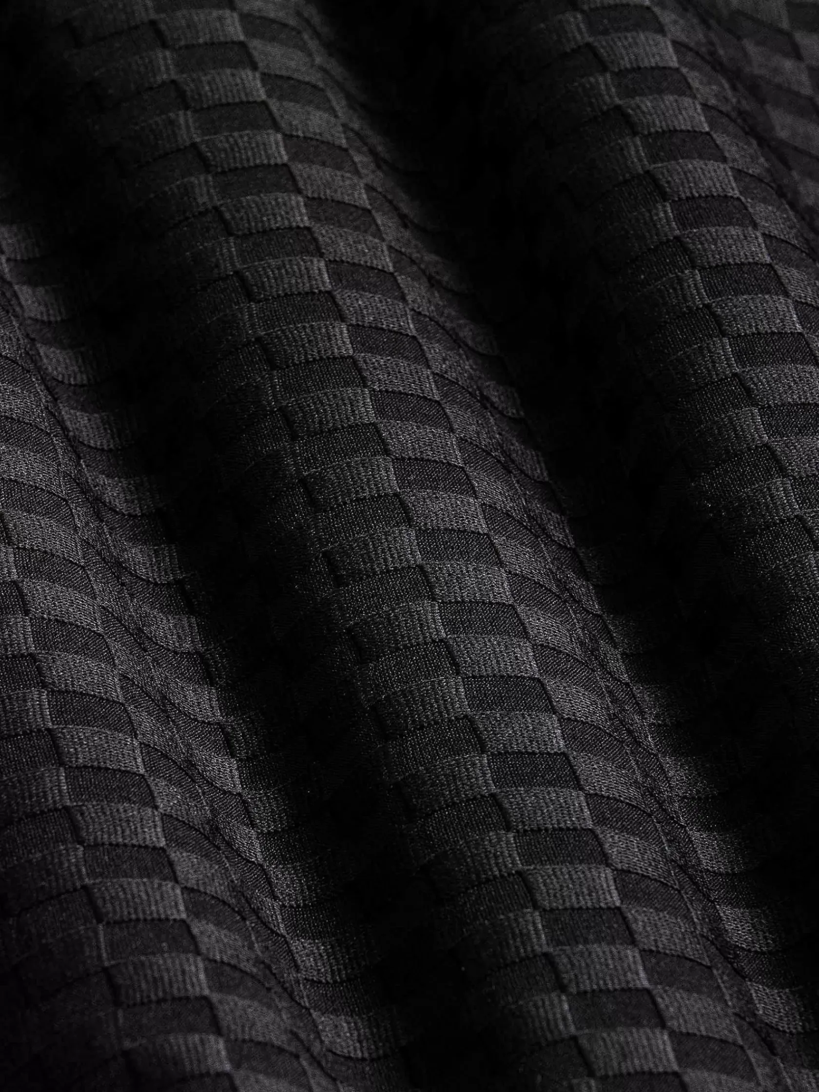 Wam Denim Polo'S|Gonzsles Black Zipper Polo