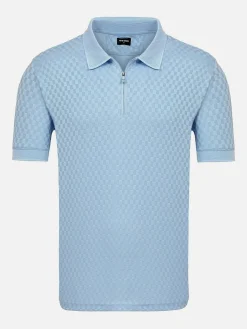 Wam Denim Polo'S|Gonzsles Blue Polo Shirt