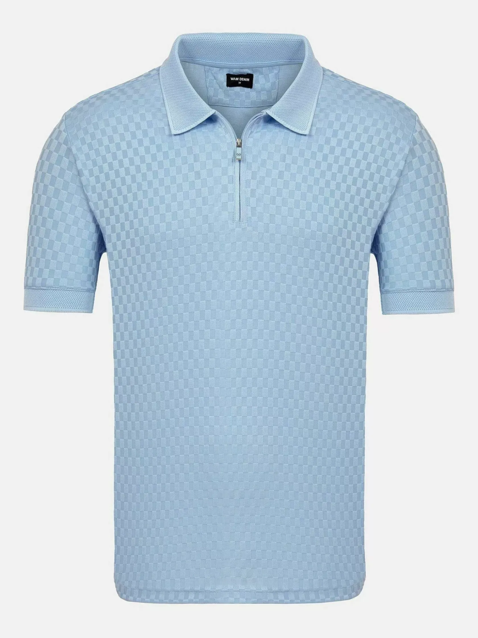 Wam Denim Polo'S|Gonzsles Blue Polo Shirt