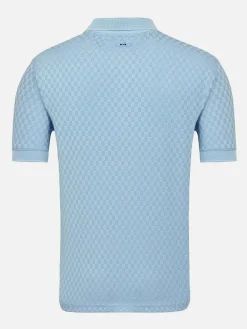 Wam Denim Polo'S|Gonzsles Blue Polo Shirt
