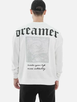 Wam Denim Streetwear|Harley White Sweater