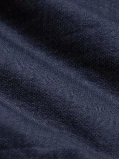 Wam Denim Shorts|Helvorit Navy Textured Korte Broek
