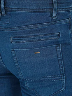 Wam Denim Jeans|Hendrix Twill Pattern Light Navy Jeans