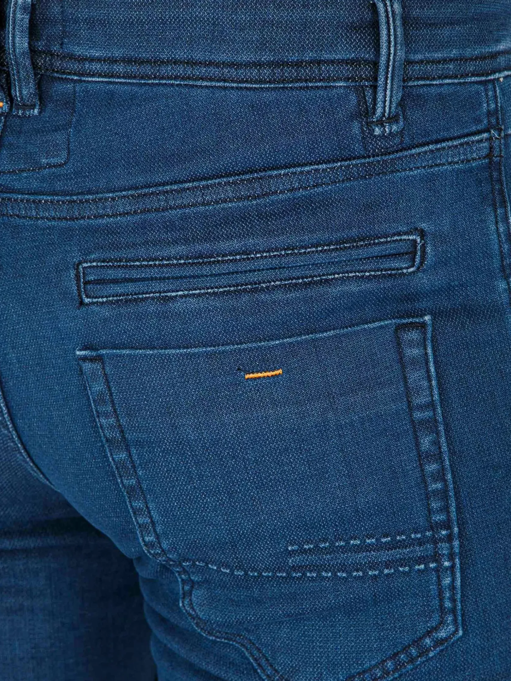 Wam Denim Jeans|Hendrix Twill Pattern Light Navy Jeans