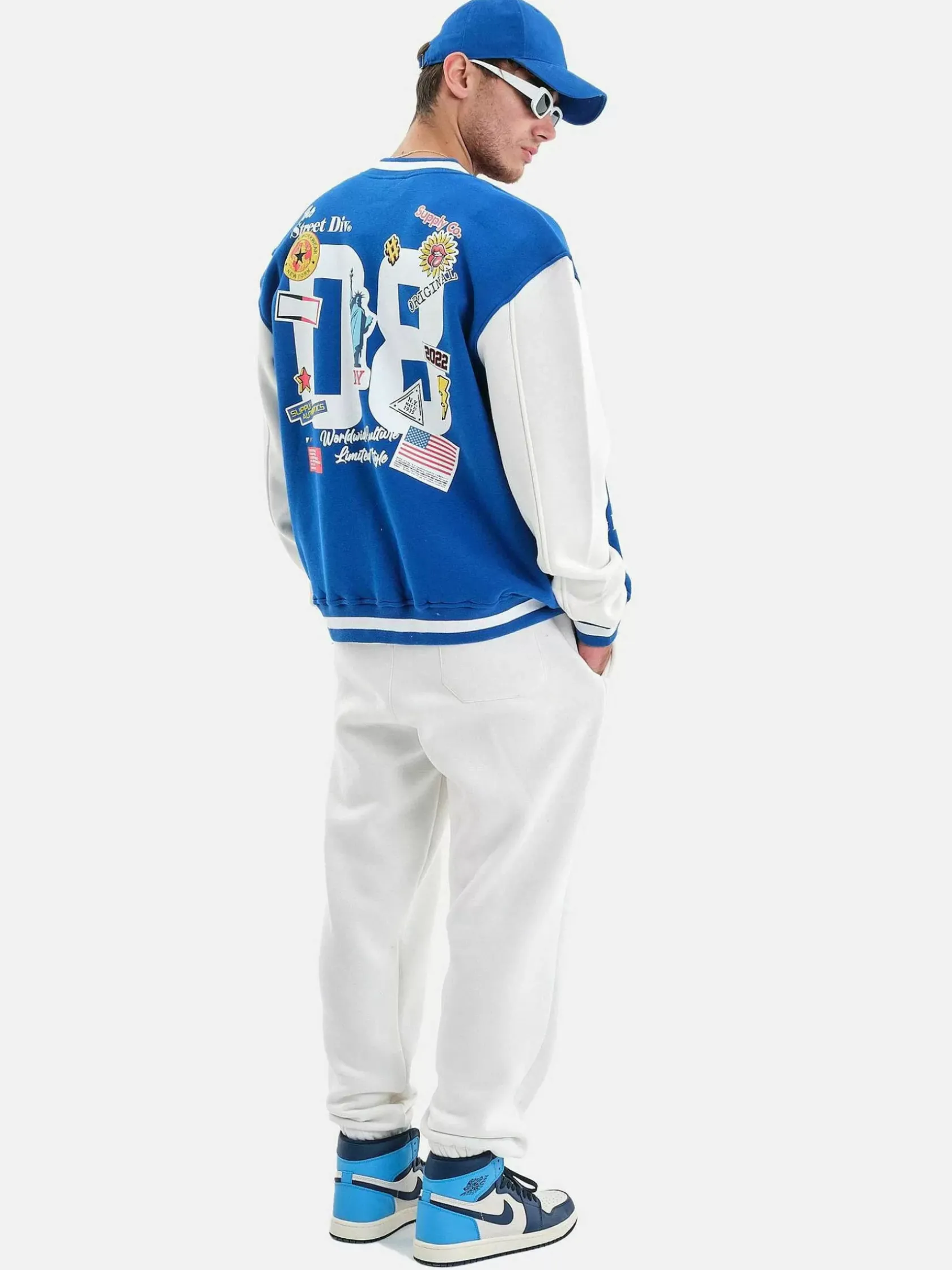 Wam Denim Streetwear|Henrik Royal Blue Jassen
