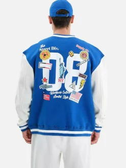 Wam Denim Streetwear|Henrik Royal Blue Jassen