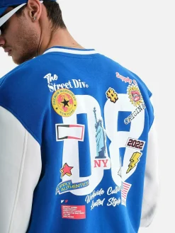 Wam Denim Streetwear|Henrik Royal Blue Jassen