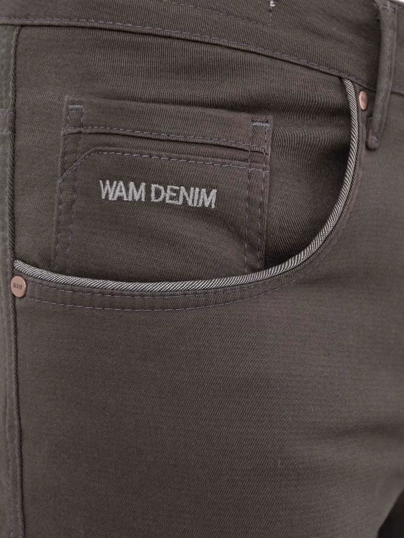 Wam Denim Jeans|Hessen Slim Fit Anthracite Jeans
