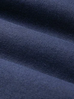 Wam Denim Sweaters|Horizon Turtleneck Navy Sweater