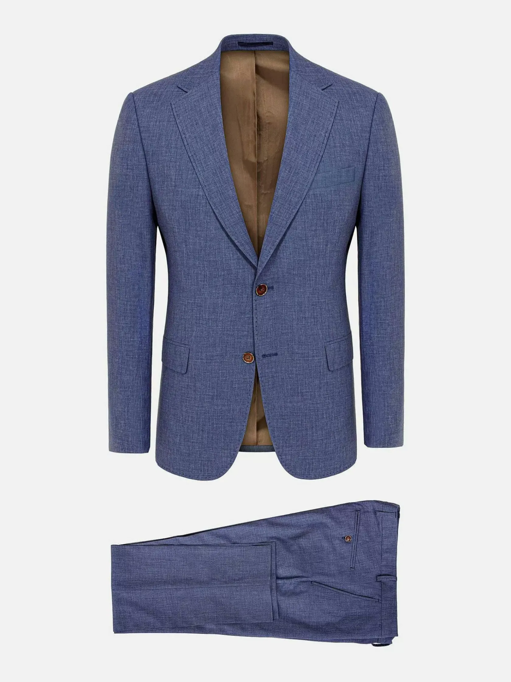 Wam Denim Colberts|Ilario Single Breast Blue Colbert