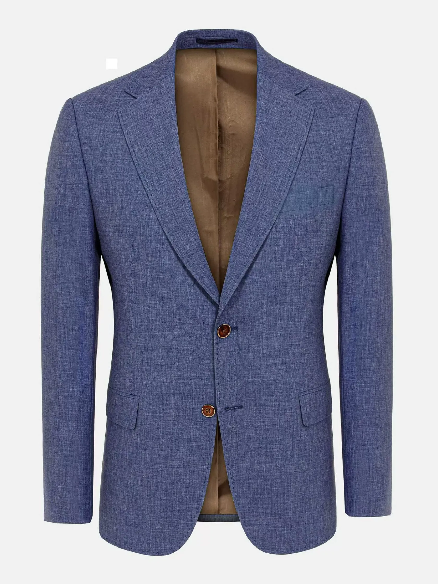 Wam Denim Colberts|Ilario Single Breast Blue Colbert