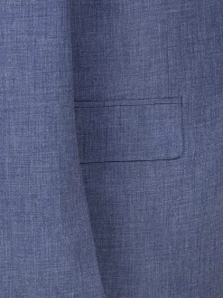 Wam Denim Colberts|Ilario Single Breast Blue Colbert