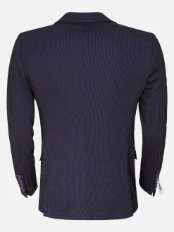 Wam Denim Colberts|Italy Stretch Poly Light Indigo Colbert