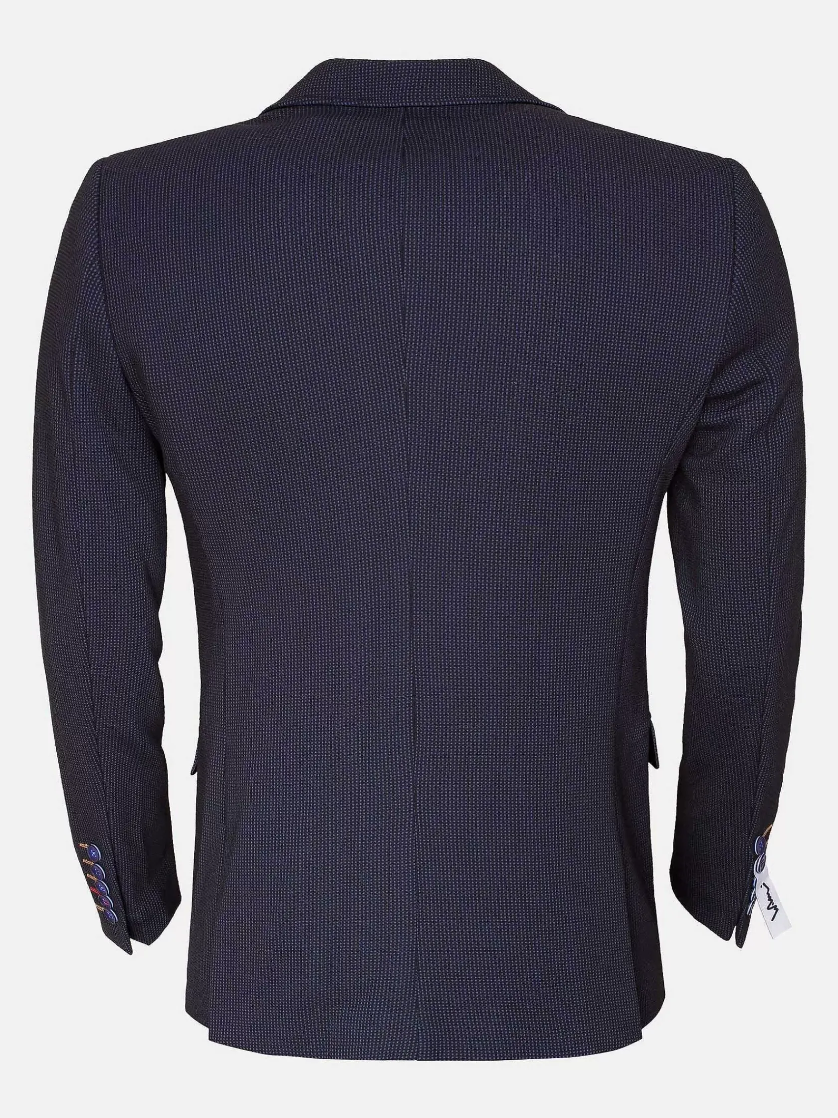 Wam Denim Colberts|Italy Stretch Poly Light Indigo Colbert