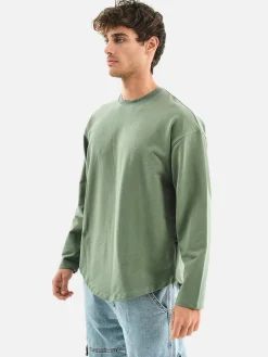 Wam Denim Streetwear|Jakob Dark Green Sweater