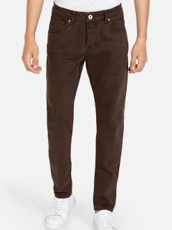 Wam Denim Jeans|Jeans Cotillo Dark Brown
