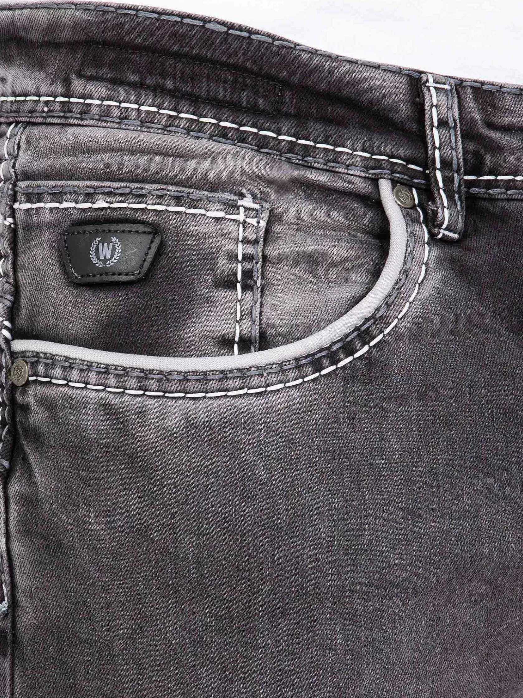 Wam Denim Jeans|Kaufeld Slim Fit Black Jean