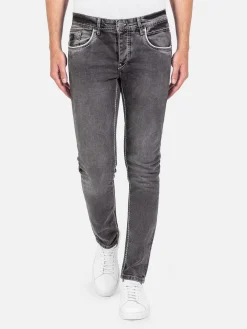 Wam Denim Jeans|Kaufeld Slim Fit Black Jean