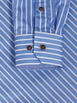 Wam Denim Overhemd Lange Mouwen|Kevin Regular Fit Blue Overhemd
