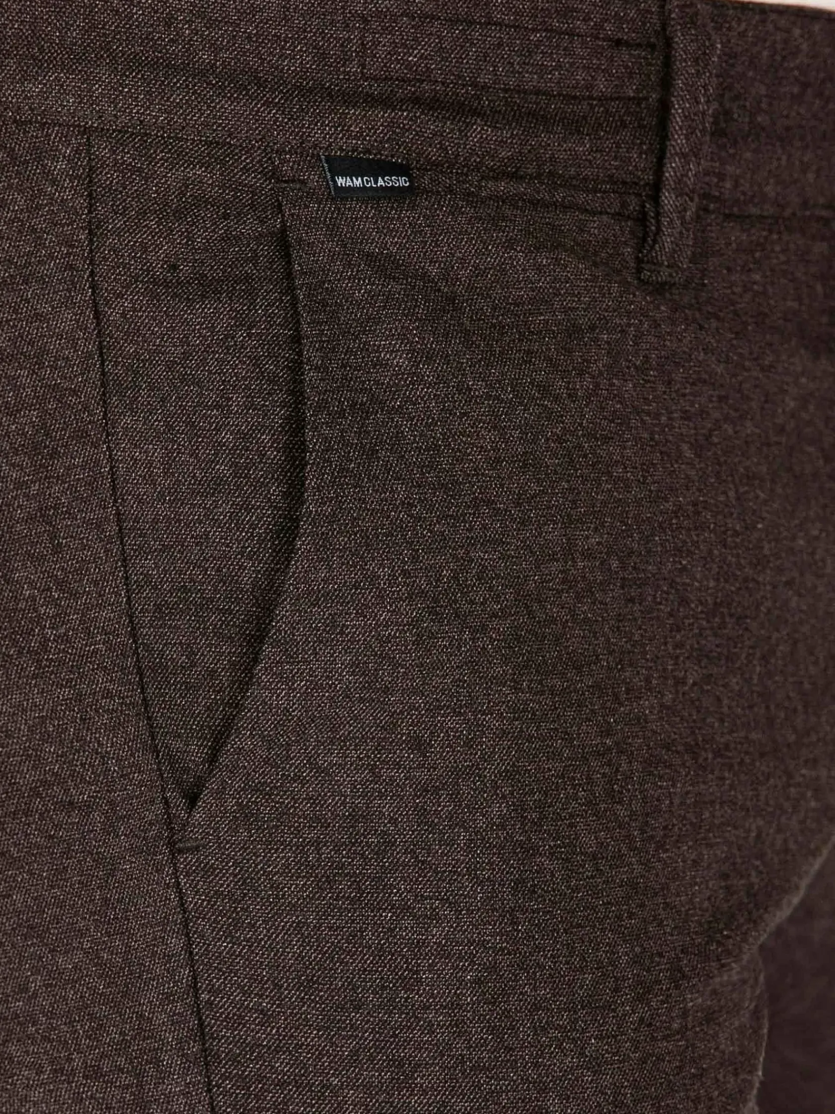Wam Denim Chino'S|Kingston Straight Leg Brown Chino