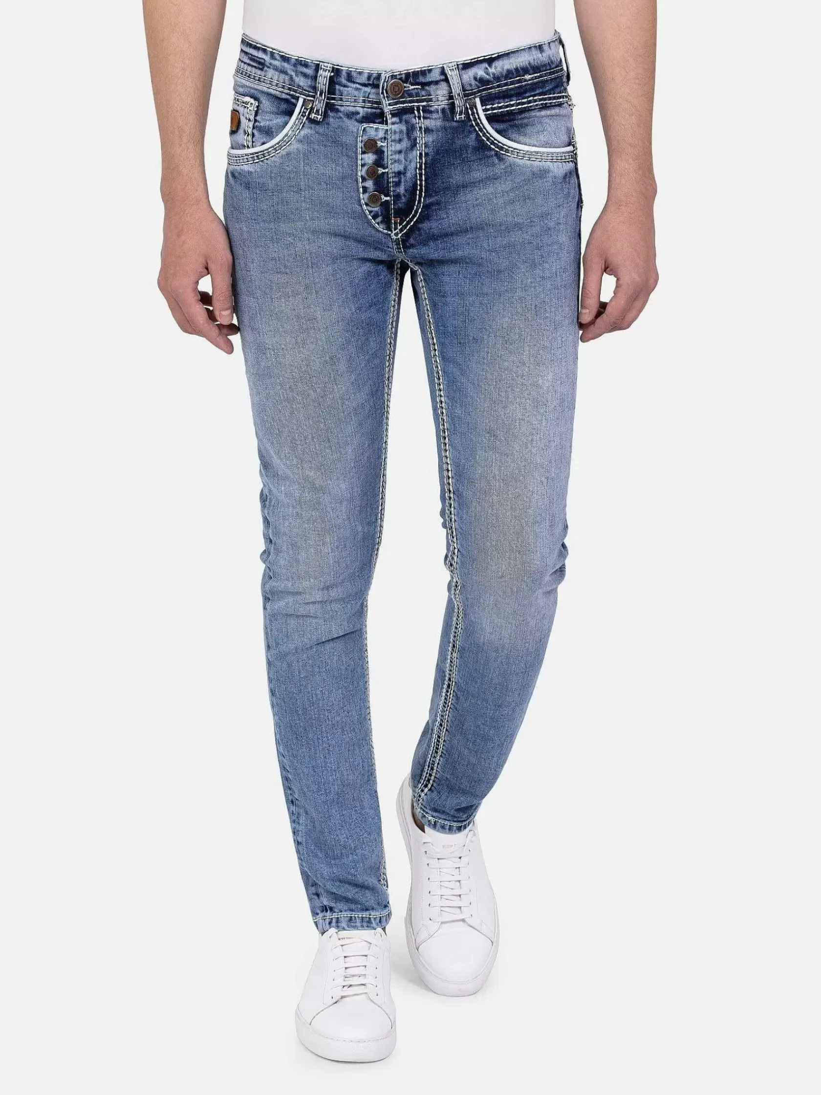 Wam Denim Jeans|Komrij Slim Soft Wash Navy Jeans