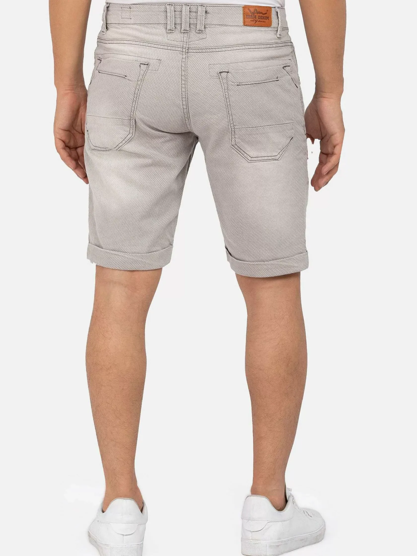 Wam Denim Shorts|Korte Broek 72236 Adolfo Grey