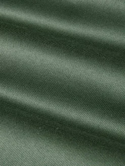 Wam Denim Overhemd Lange Mouwen|Lance Solid Dark Green Overhemd Lange Mouw