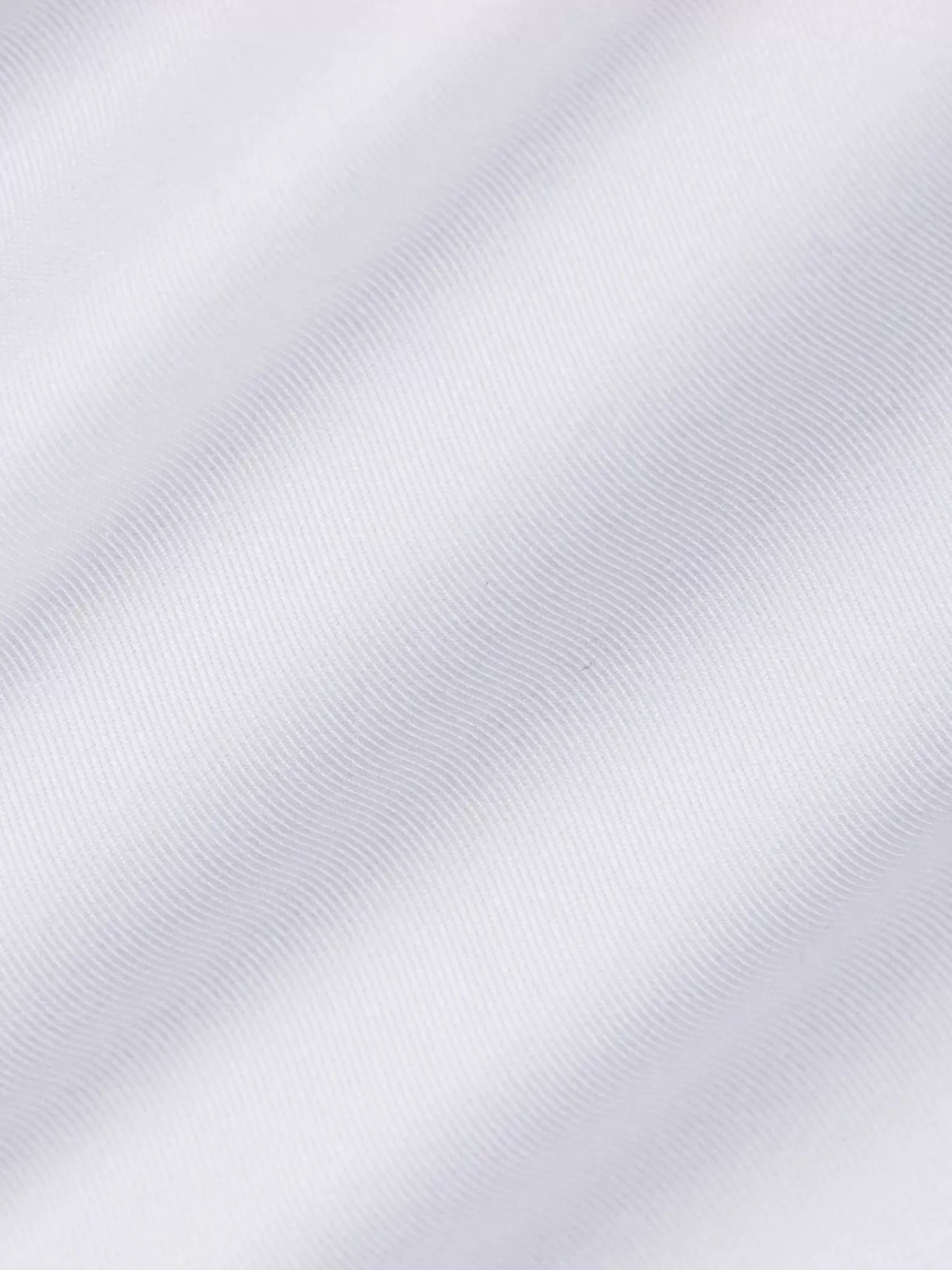 Wam Denim Overhemd Lange Mouwen|Lance Solid White Overhemd Lange Mouw