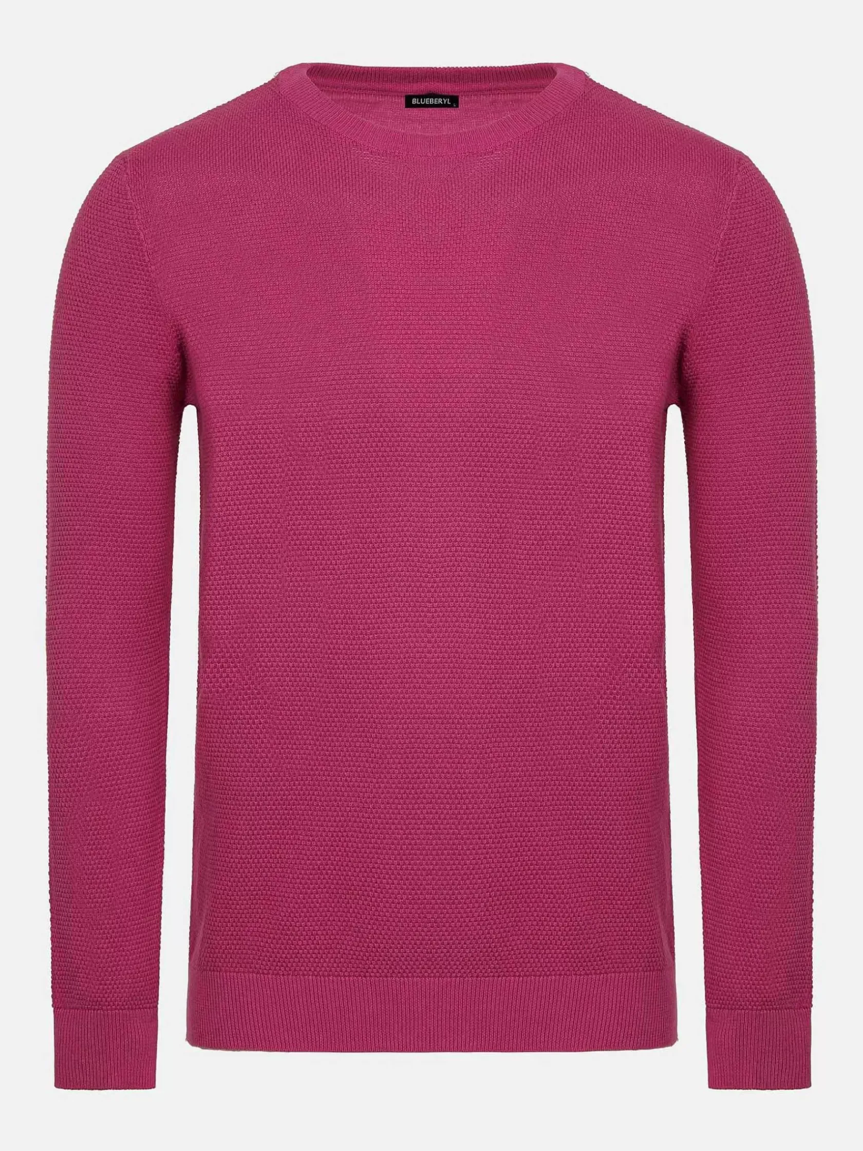 Wam Denim Sweaters|Larry Dark Pink Pullover