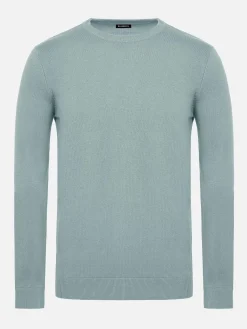 Wam Denim Sweaters|Larry Light Blue Pullover