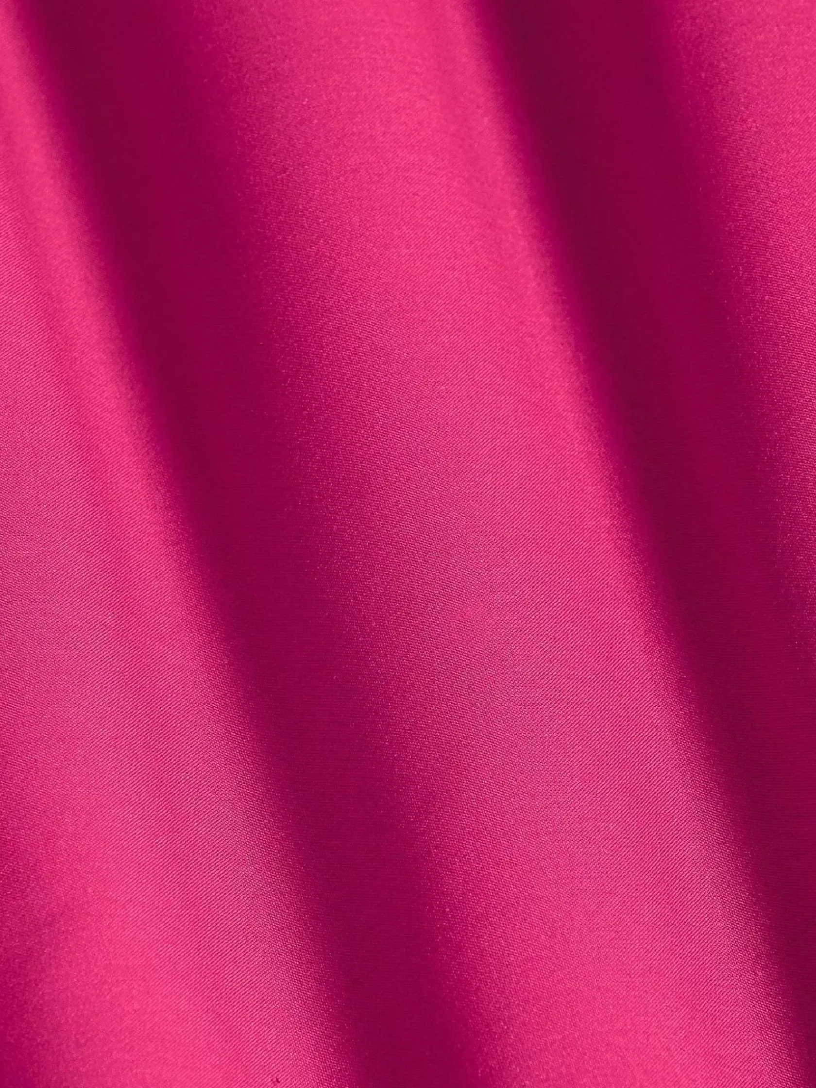 Wam Denim Overhemd Lange Mouwen|Leira Solid Fuchsia Overhemd Lange Mouw
