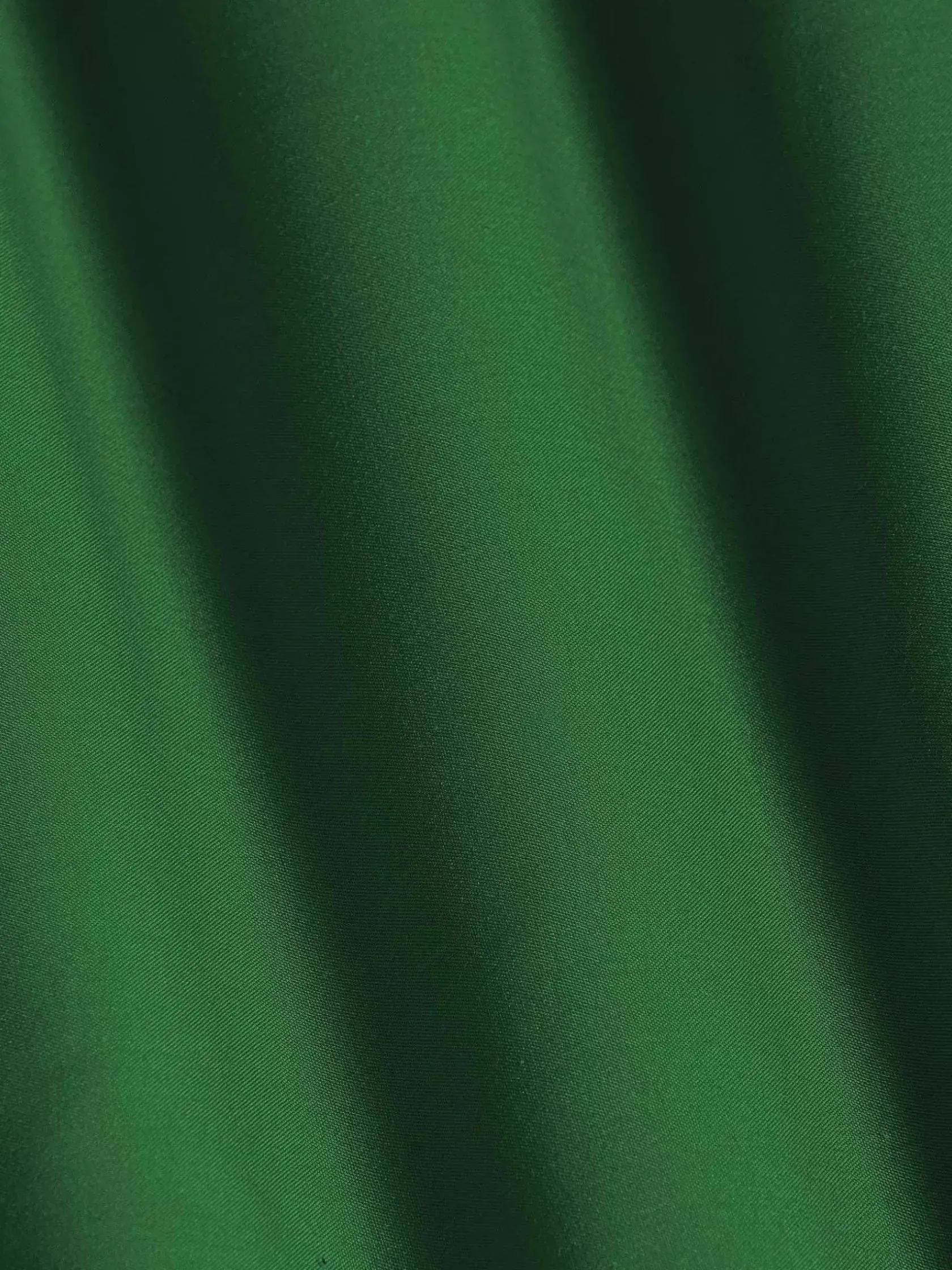Wam Denim Overhemd Lange Mouwen|Leira Solid Green Overhemd Lange Mouw