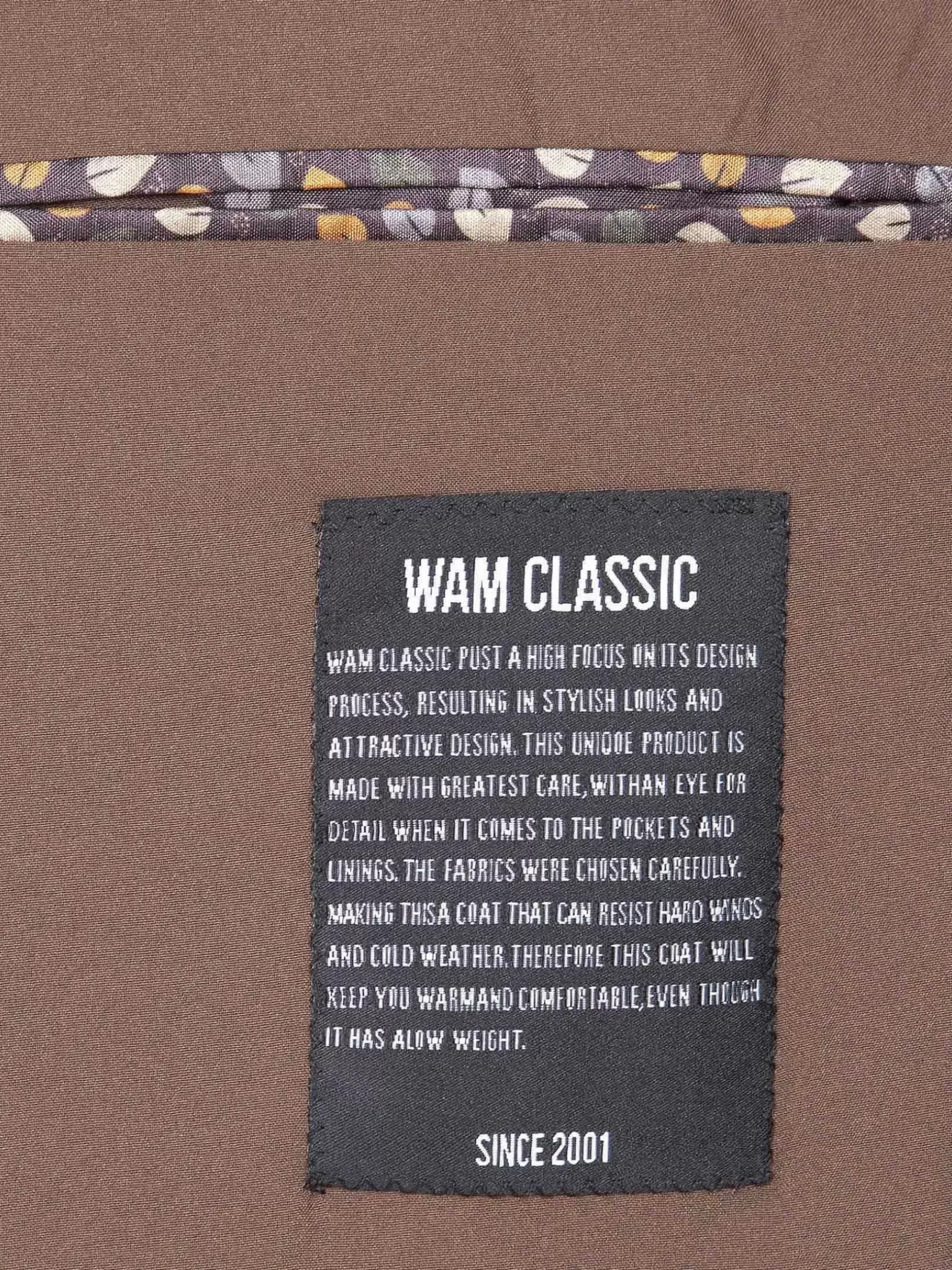 Wam Denim Manteljassen|Manteljassen 71260 Ferras Brown