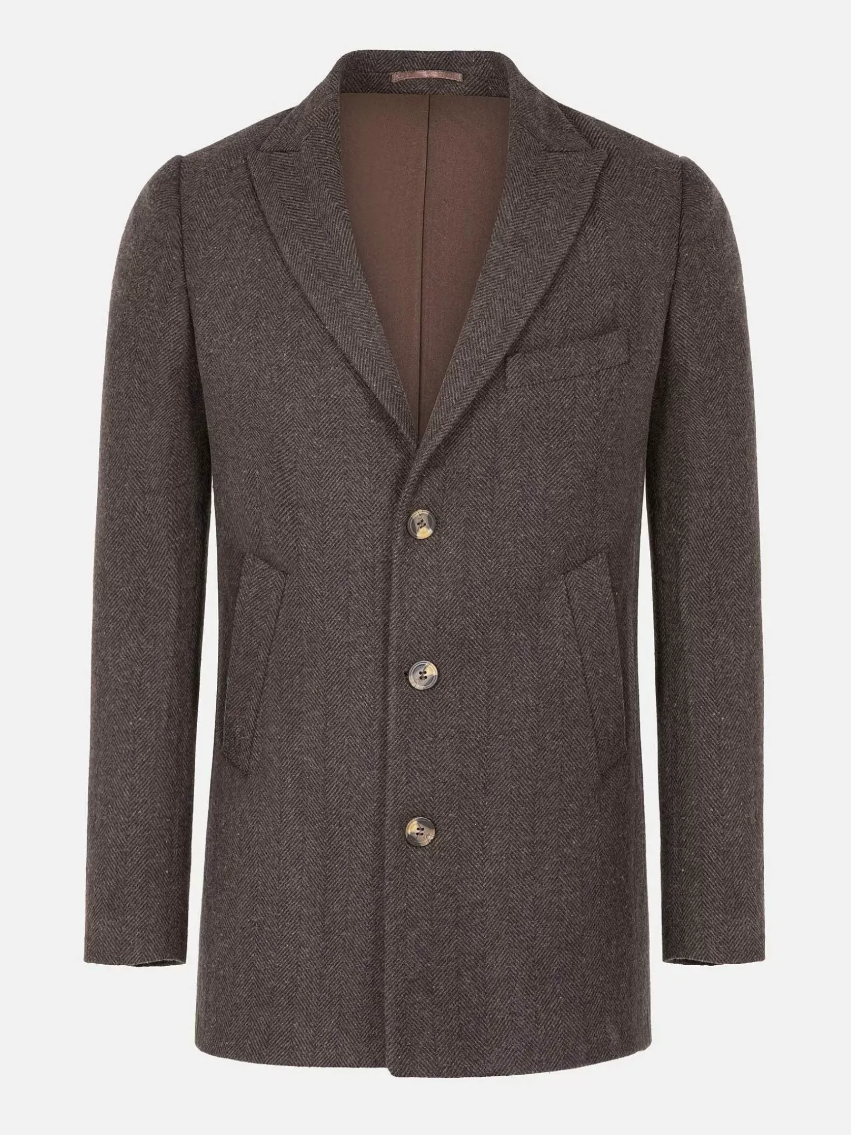 Wam Denim Manteljassen|Manteljassen 71260 Ferras Brown