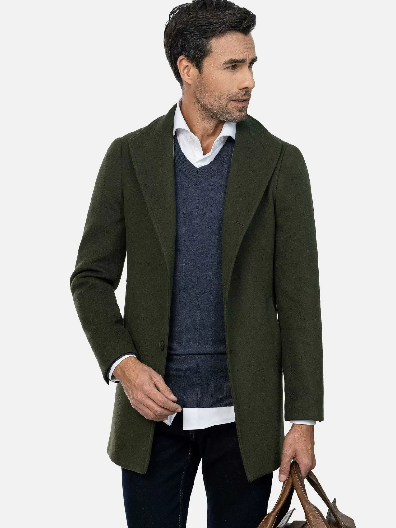 Wam Denim Manteljassen|Manteljassen 71258 Ventana Khaki