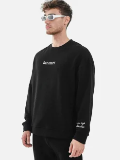 Wam Denim Streetwear|Melvin Black Sweater
