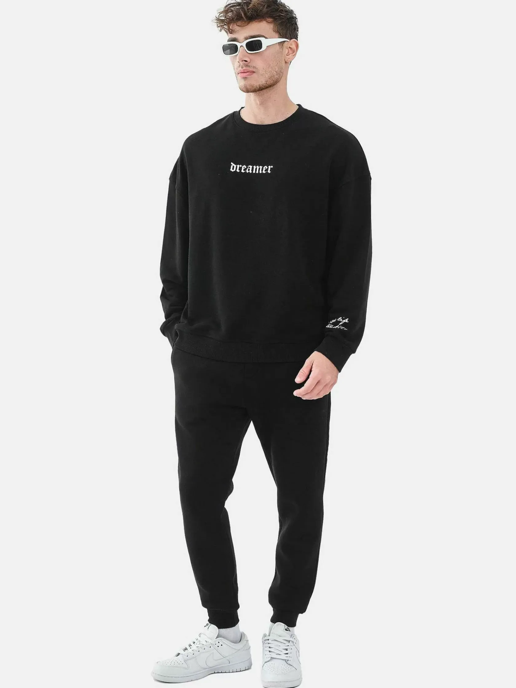 Wam Denim Streetwear|Melvin Black Sweater