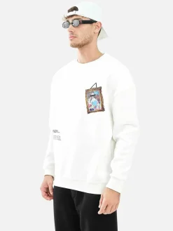 Wam Denim Streetwear|Melvin Off-White Sweater