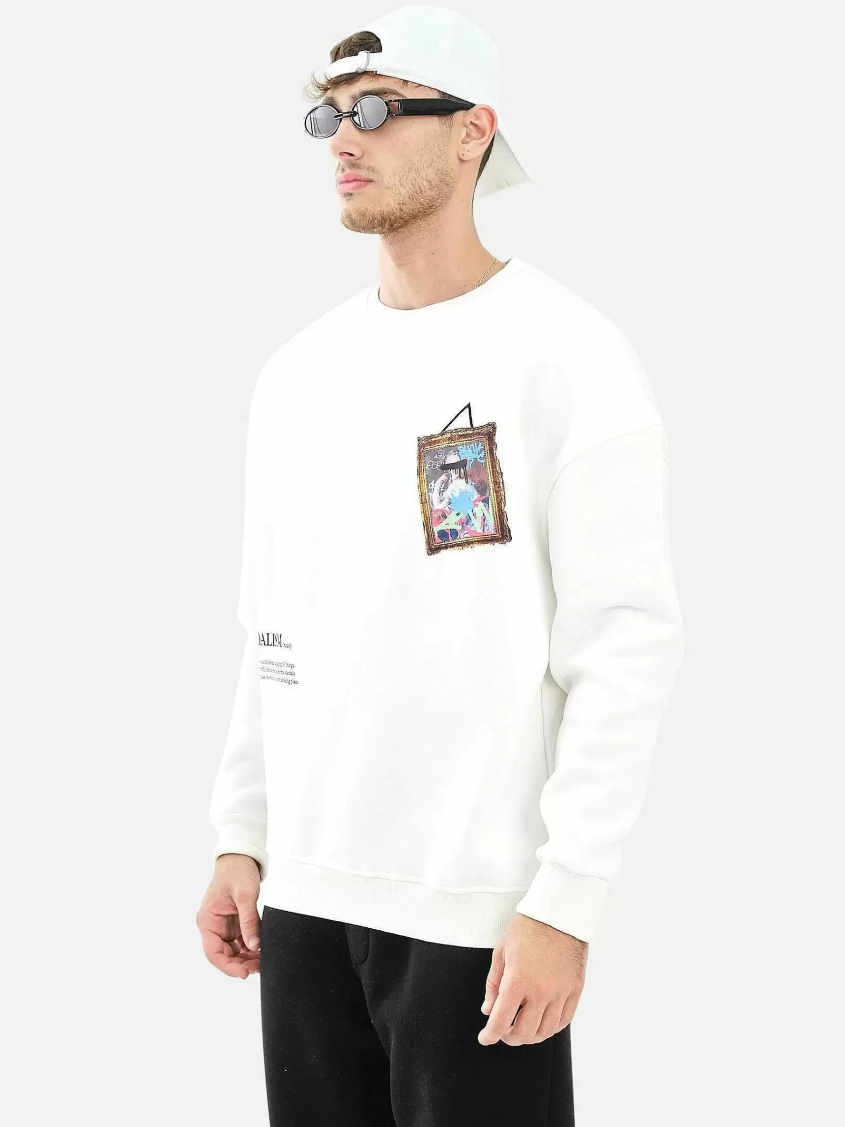 Wam Denim Streetwear|Melvin Off-White Sweater