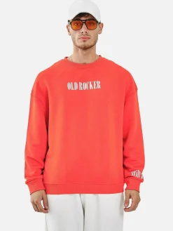 Wam Denim Streetwear|Melvin Red Sweater