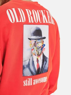 Wam Denim Streetwear|Melvin Red Sweater