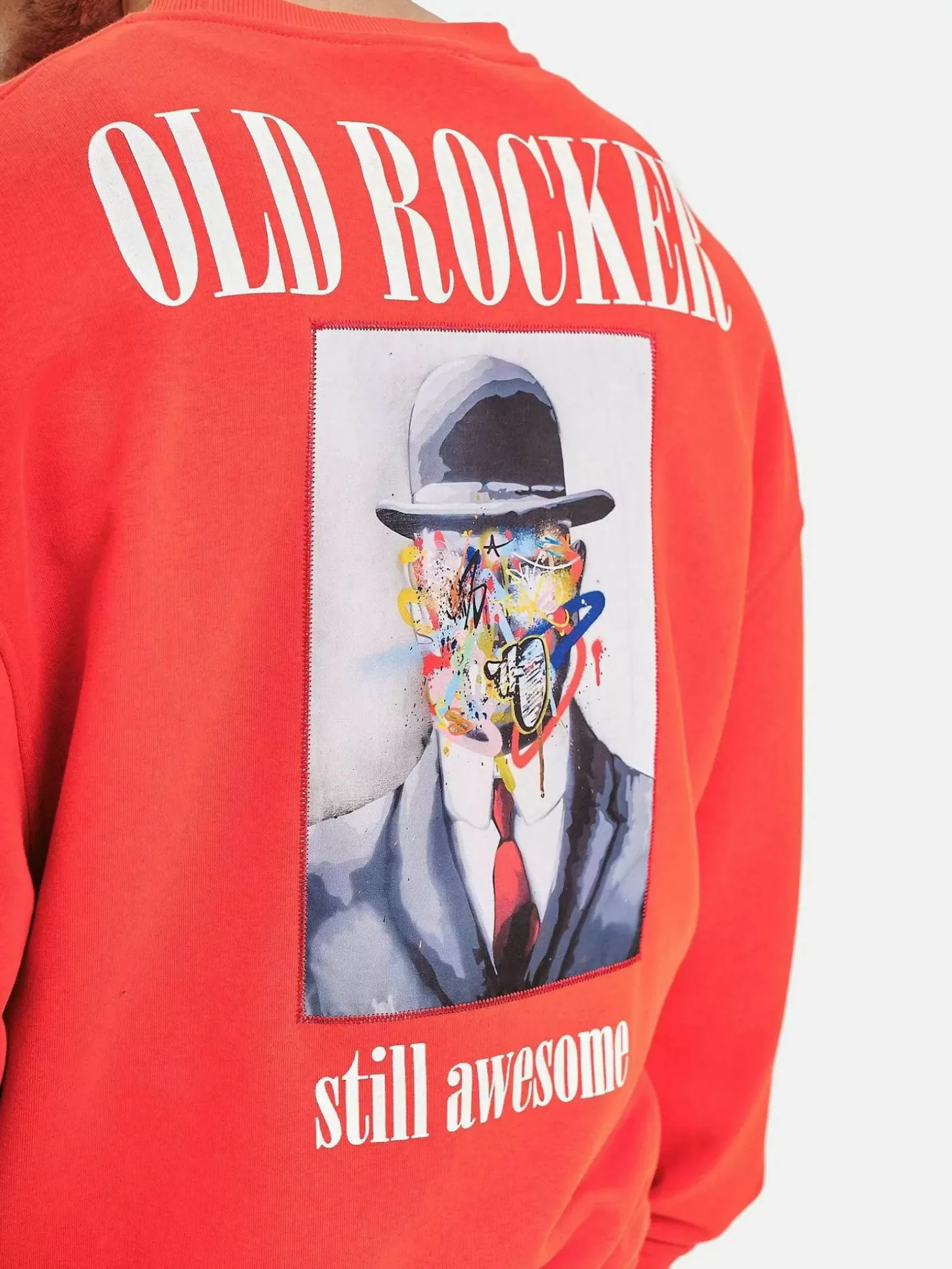 Wam Denim Streetwear|Melvin Red Sweater