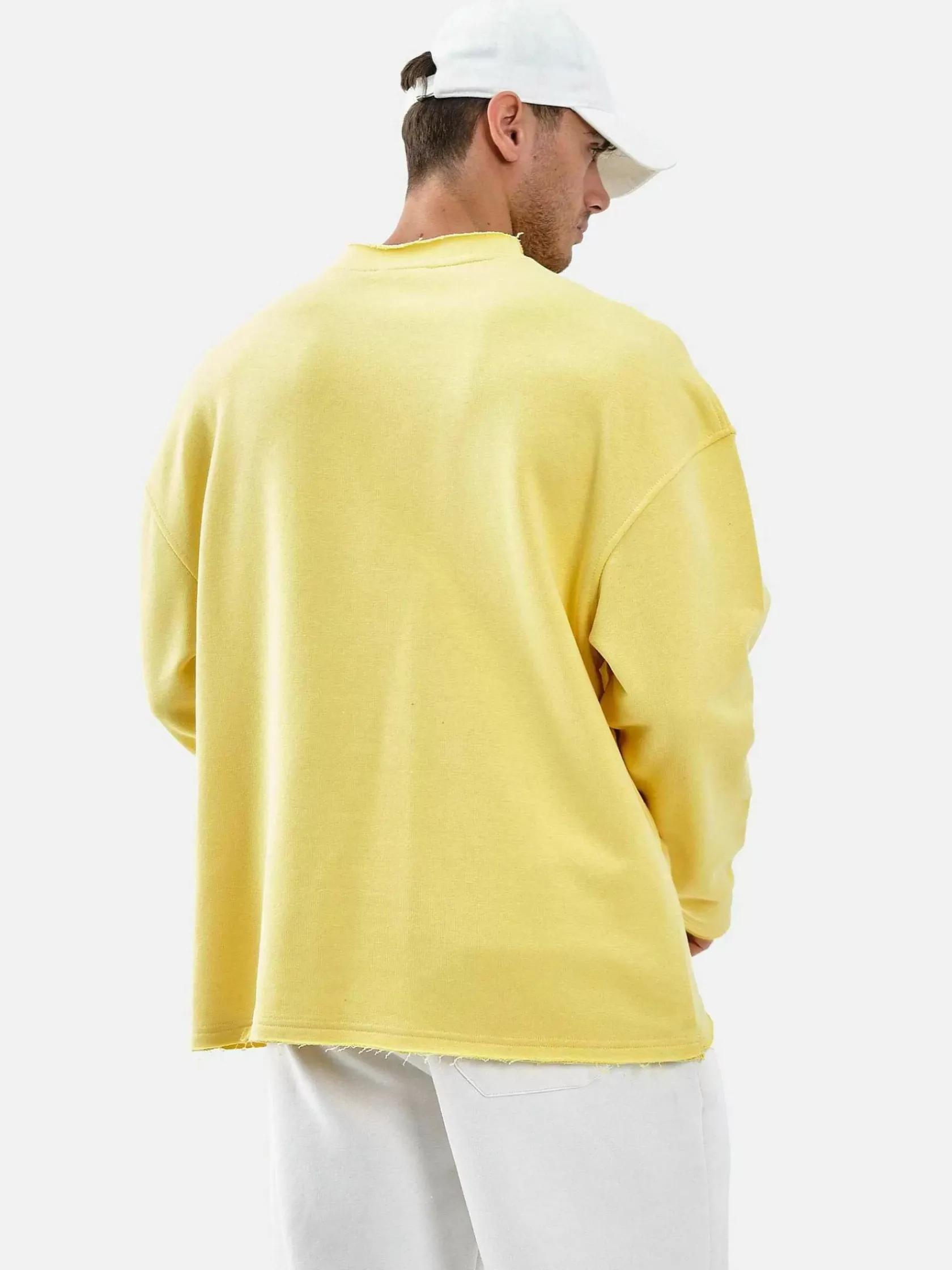 Wam Denim Streetwear|Melvin Yellow Sweater